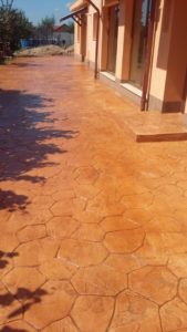 beton amprentat