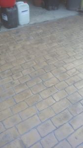 beton amprentat