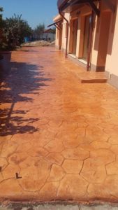 beton amprentat