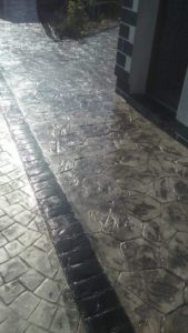beton amprentat