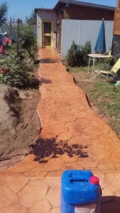 beton amprentat