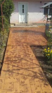 beton amprentat
