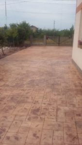 beton amprentat