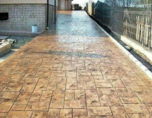 beton amprentat
